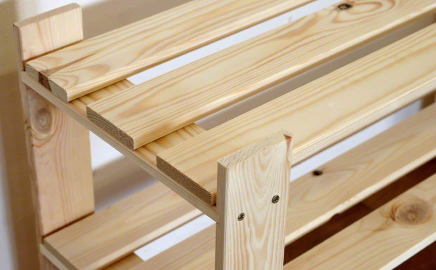 PROREGAL Pinepeak Houten Plank (H x B x D): 50 x 80 x 28 cm, 2 planken, 1,2 cm dik grenenhout, natuurlijke afwerking