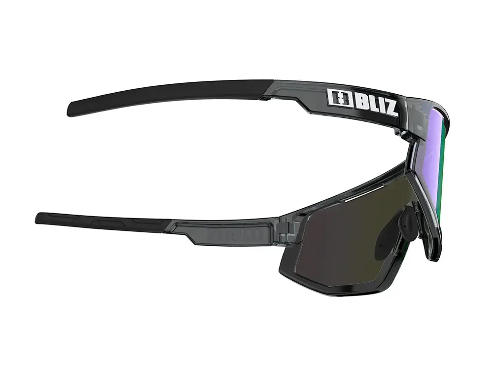 Bliz Fusion Small Sport Zonnebril Zwart met Green Multi Lens