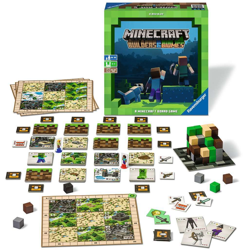 Ravensburger Spiel Minecraft Builders & Biomes