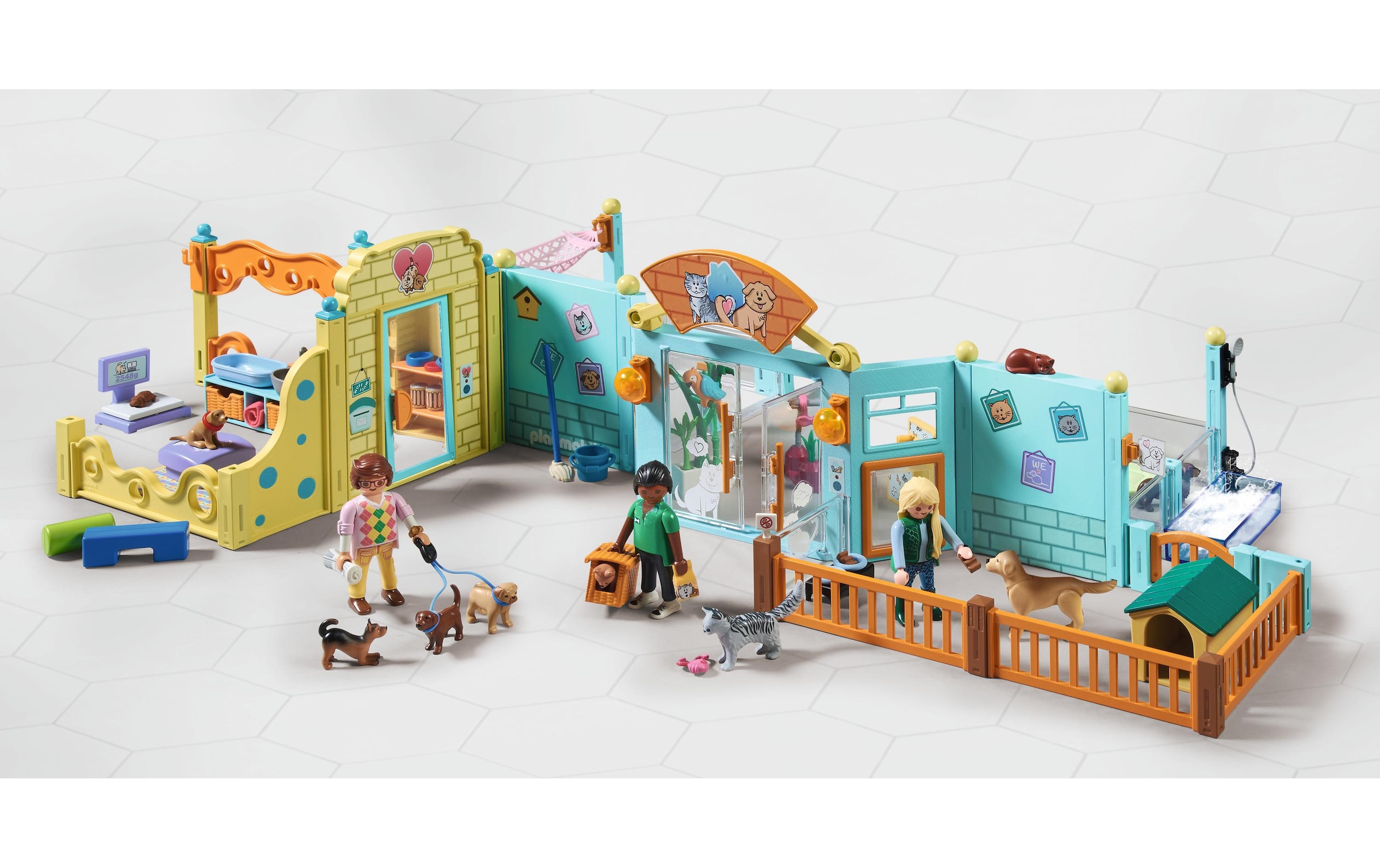 Playmobil® Spielbausteine »My Life Tierhotel 71742«