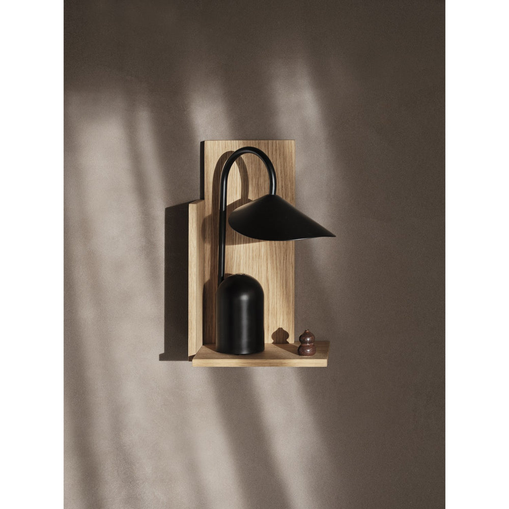 Køb Ferm Living Black Arum Portable Lampe