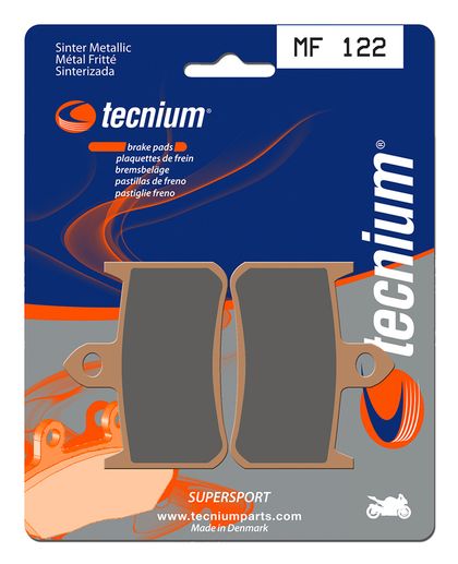 Plaquettes de freins Tecnium Performance métal fritté - MF122