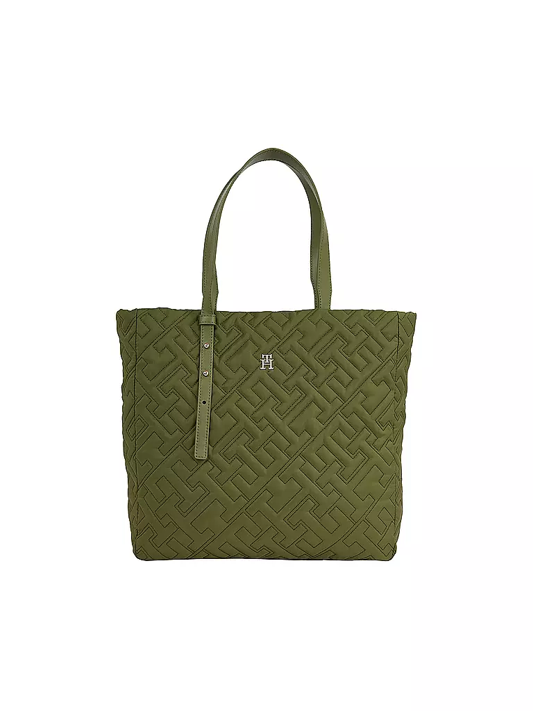 TOMMY HILFIGER Tasche - Shopper TH SOFT olive