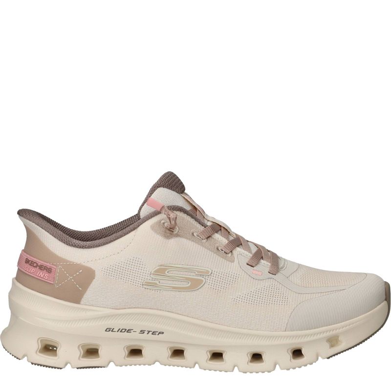 Skechers Glide Step Pro Pure Motion Instappers Beige Dames