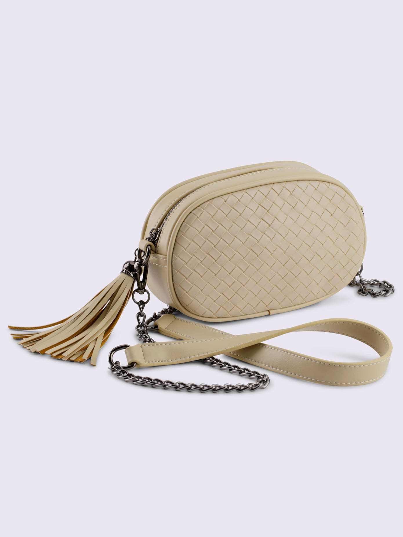Sac motif tressé décoratif