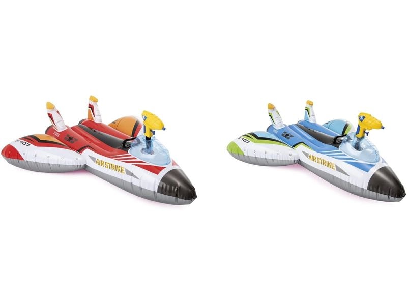 Intex Water Gun Plane Ride-Ons assortiert Aufblasbares Spielzeug für Pool & Strand