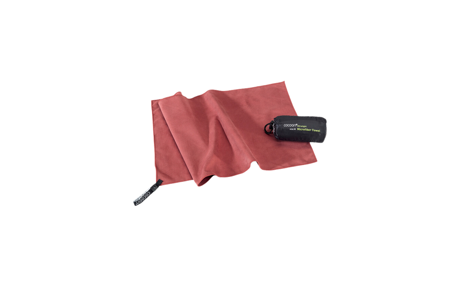 Cocoon Microfiber Handtuch Ultralight marsala red S
