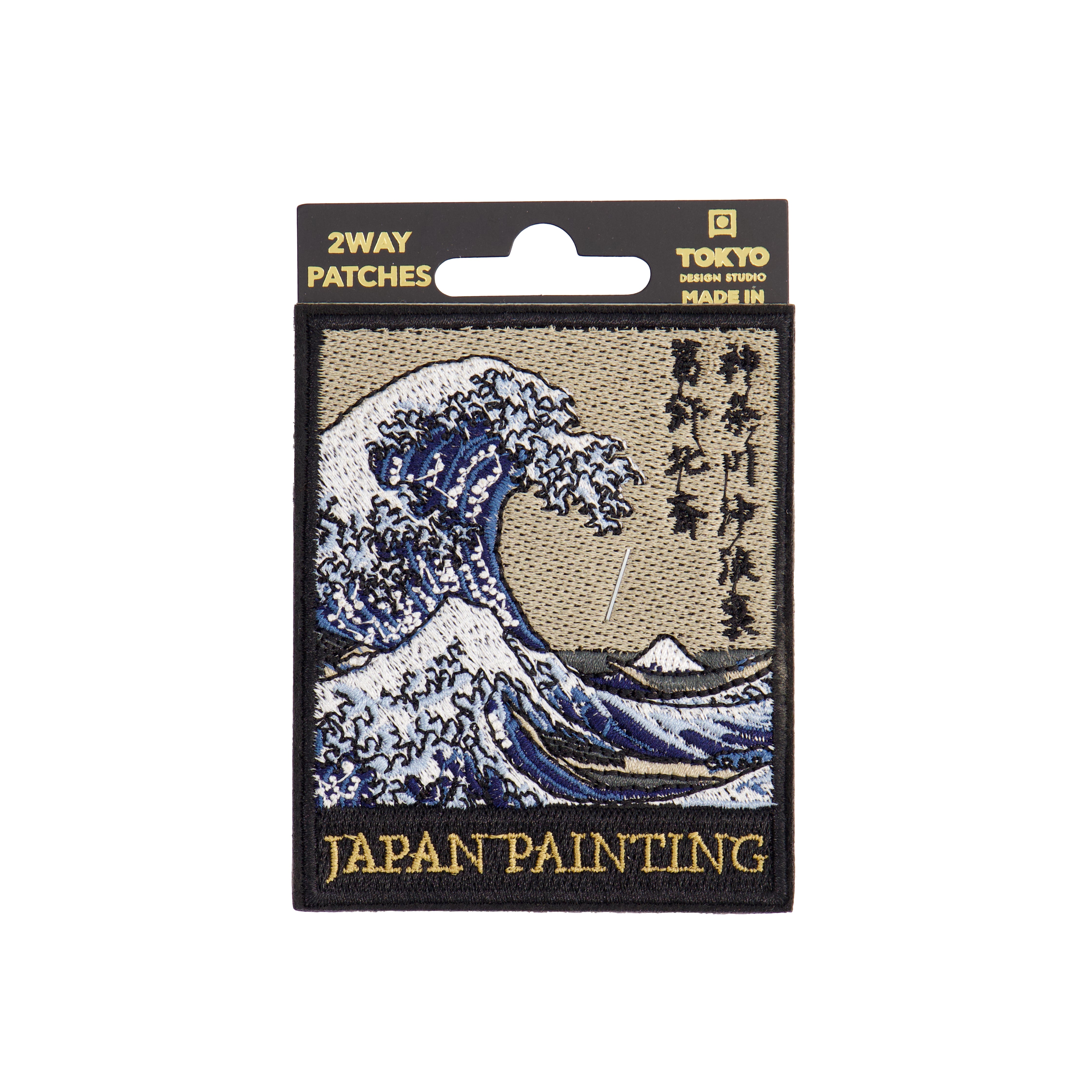 Tokyo Design Studio  Hokusai 2Way patches - Multicolor