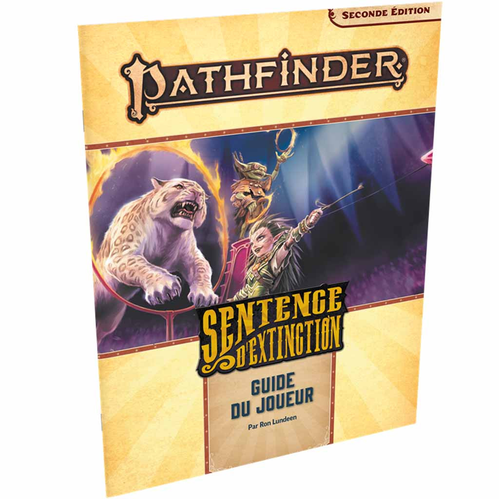Pathfinder 2 - Sentence d'Extinction - Guide du Joueur