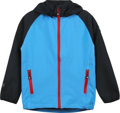 Color Kids Softshelljakke, Azure Blue