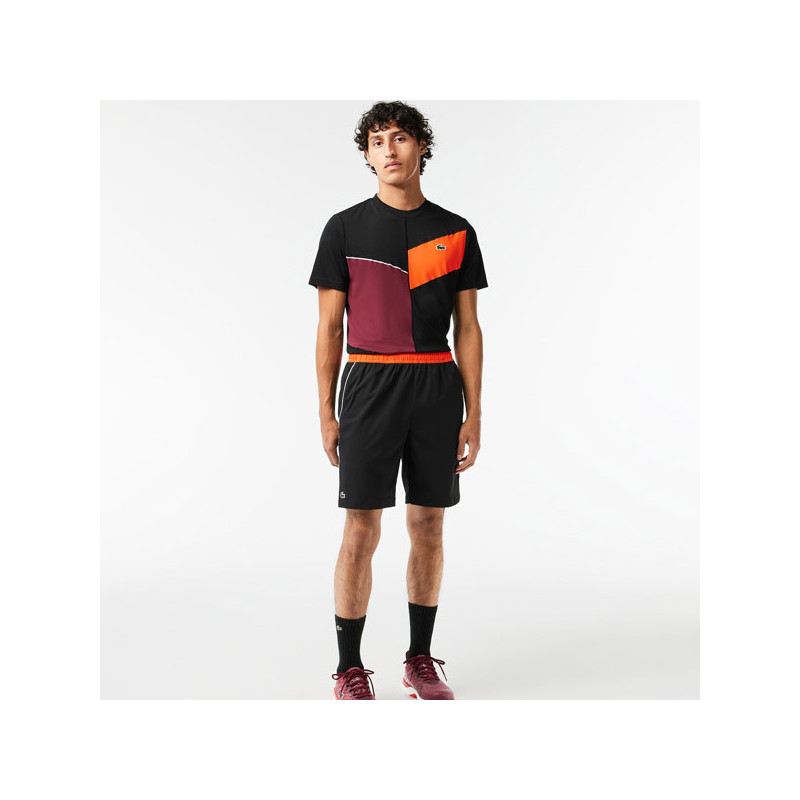 Short de tennis Lacoste Stretch recyclé