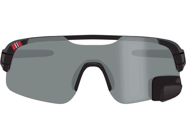 TriEye Sportbrille View Air Photochromatic Schwarz, S / M Sportbrille
