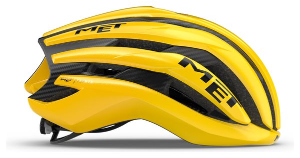 Casque Route Met Trenta 3K Carbon Mips Jaune - Edition Limitée