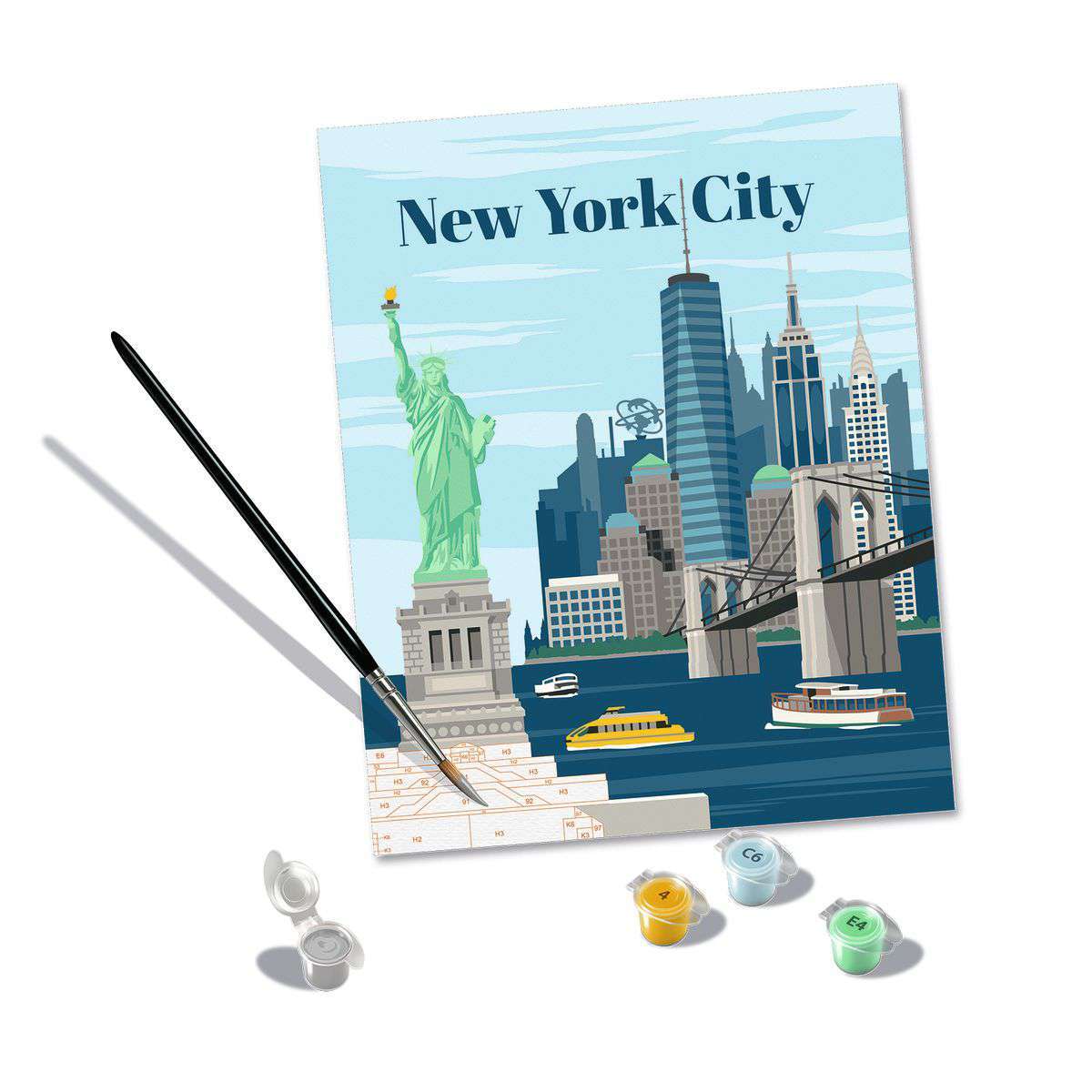 Ravensburger Spiel Farbenfrohes New York City