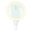Bordlampe med forstørrelse LED 480 lm 6 W 3000 K