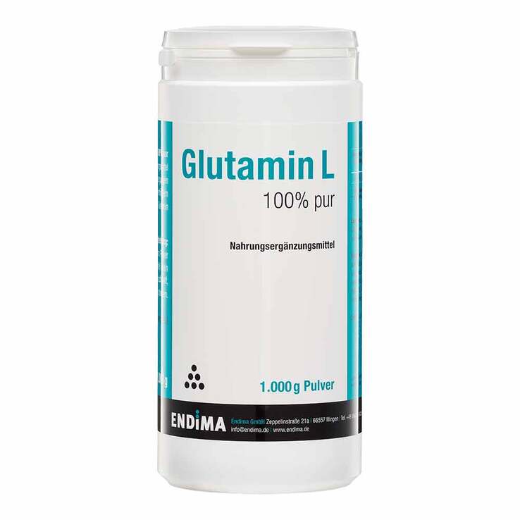 Glutamin L 100% Pur Pulver, 1000 g
