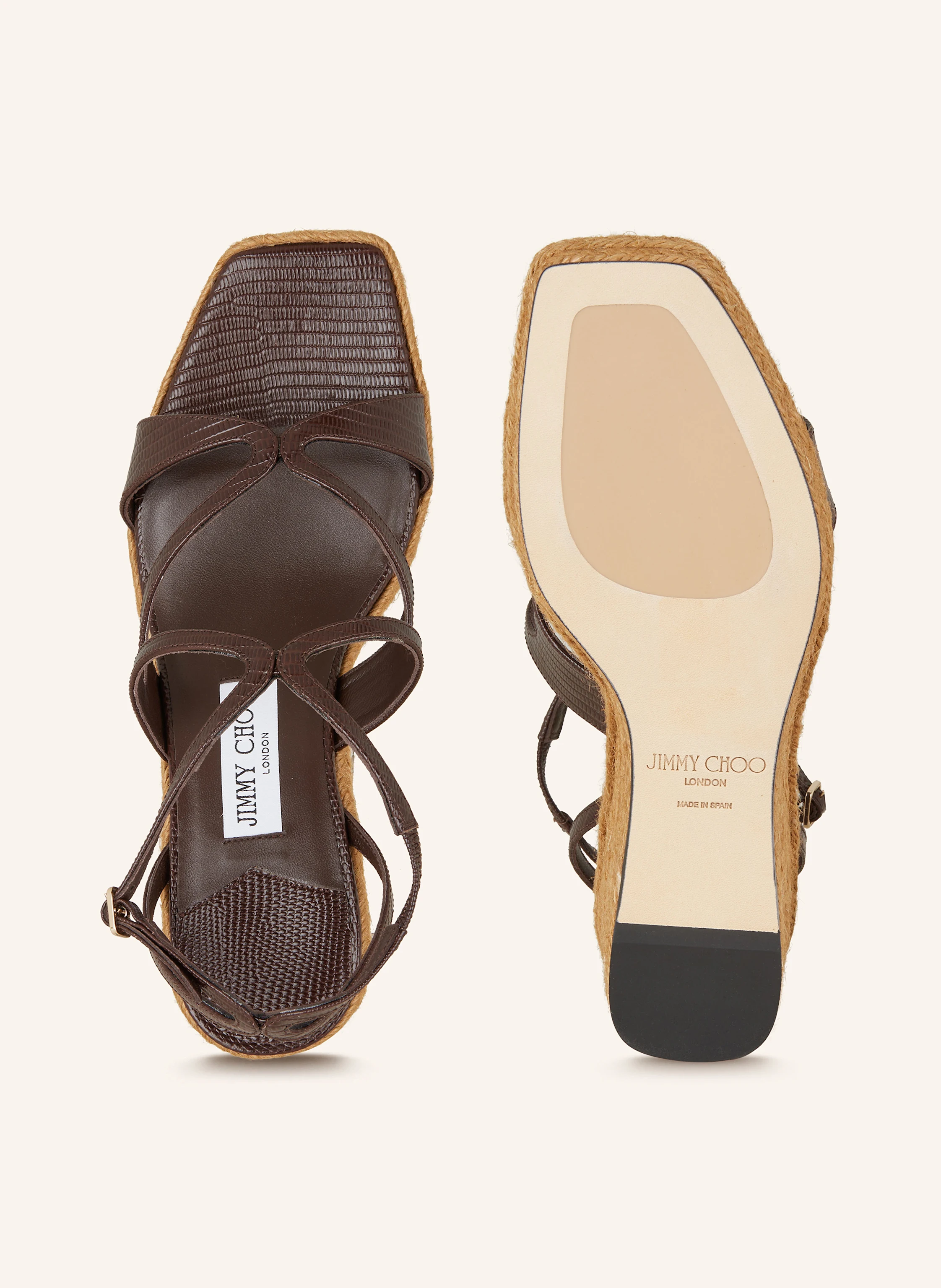 JIMMY CHOO Wedges AYLA 85