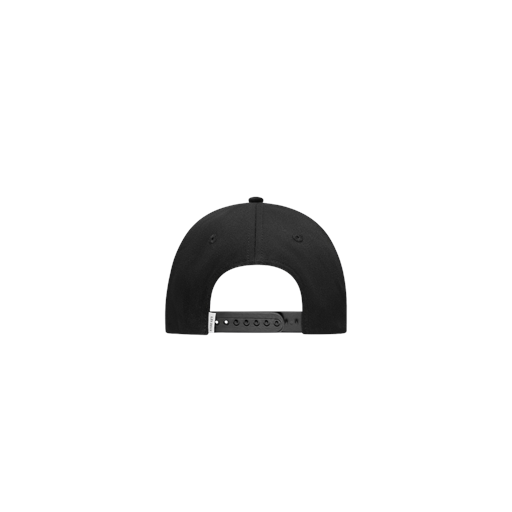 Les Deux Suede Baseball Cap, Black/White, One size