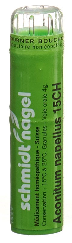 SCHMIDT-NAGEL Aconitum napellus Gran 15 CH 4 g