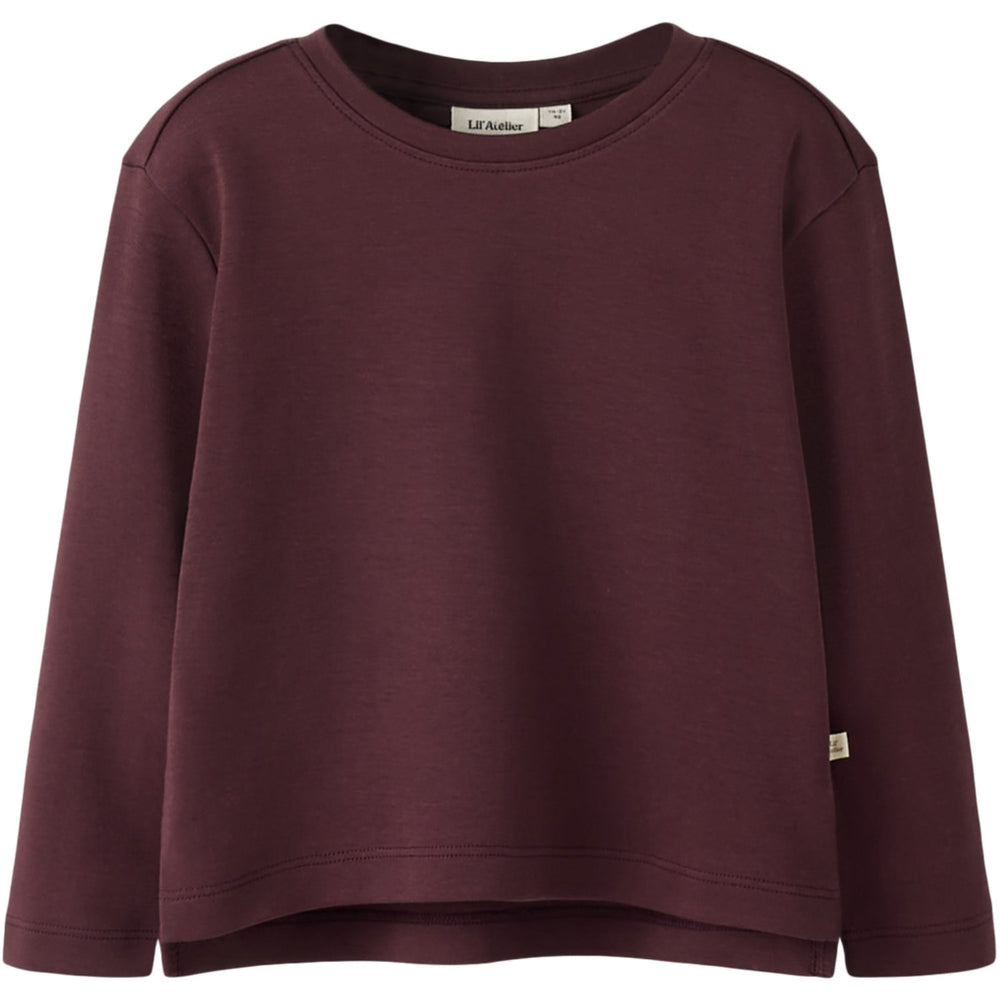 Køb Lil'Atelier Catawba Grape Nmflimia Ls Loose Top Solid Lil