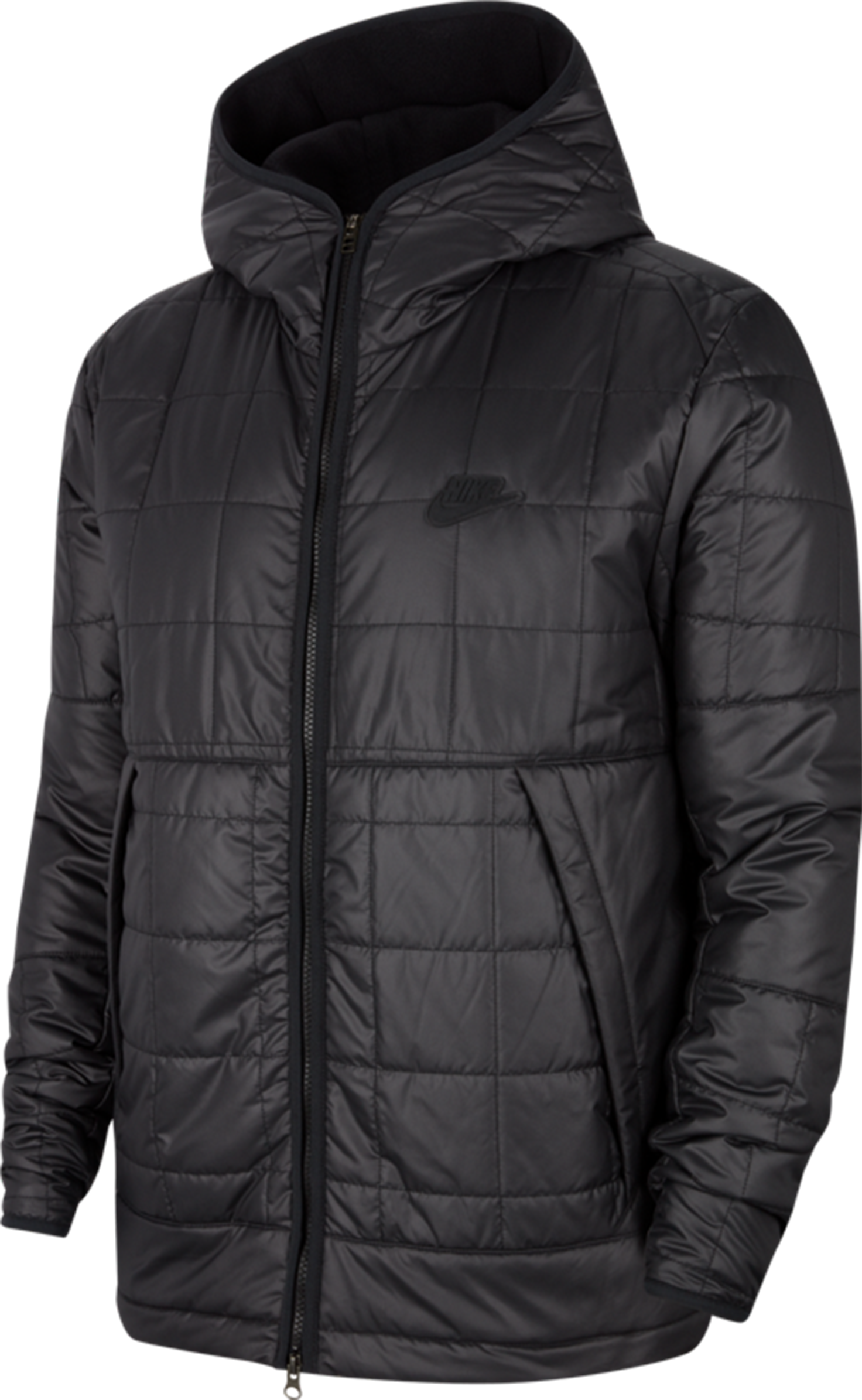 Nike Fill Fleece Jacke Schwarz F010
