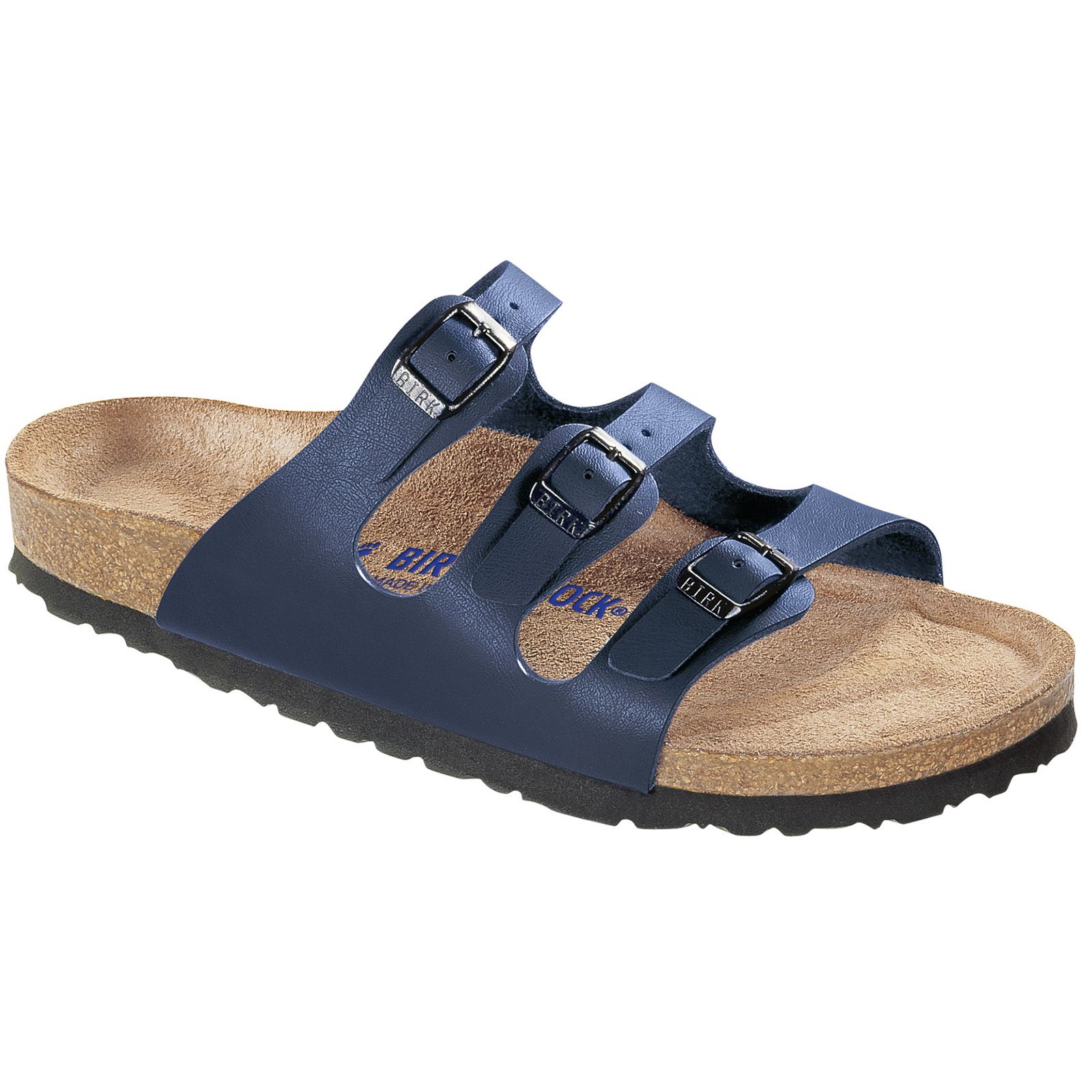 Birkenstock Florida BF SFB blau Gr. 40 schmale Weite
