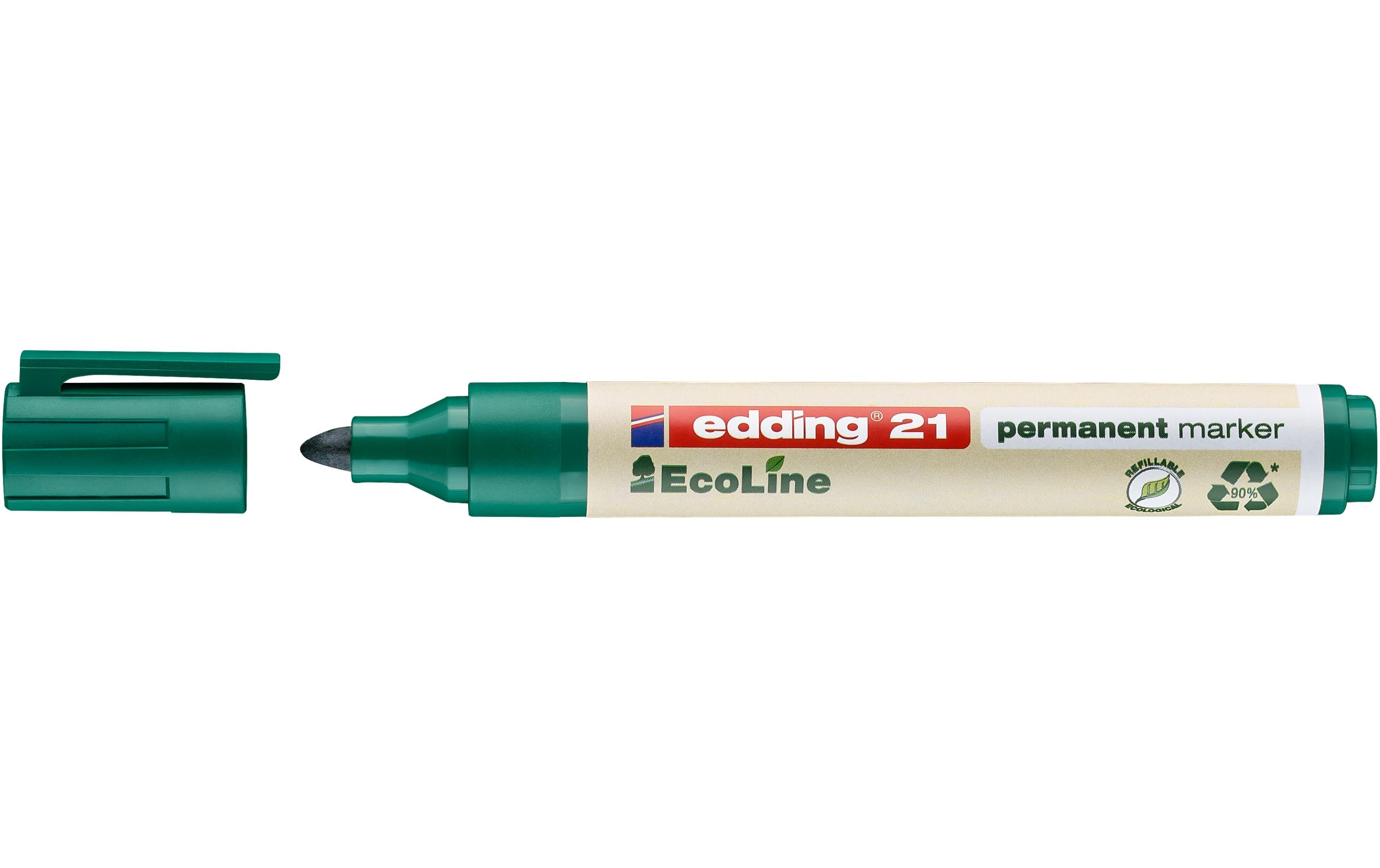 Permanent-Marker Ecoline 21 GrünPermanentmarker Edding