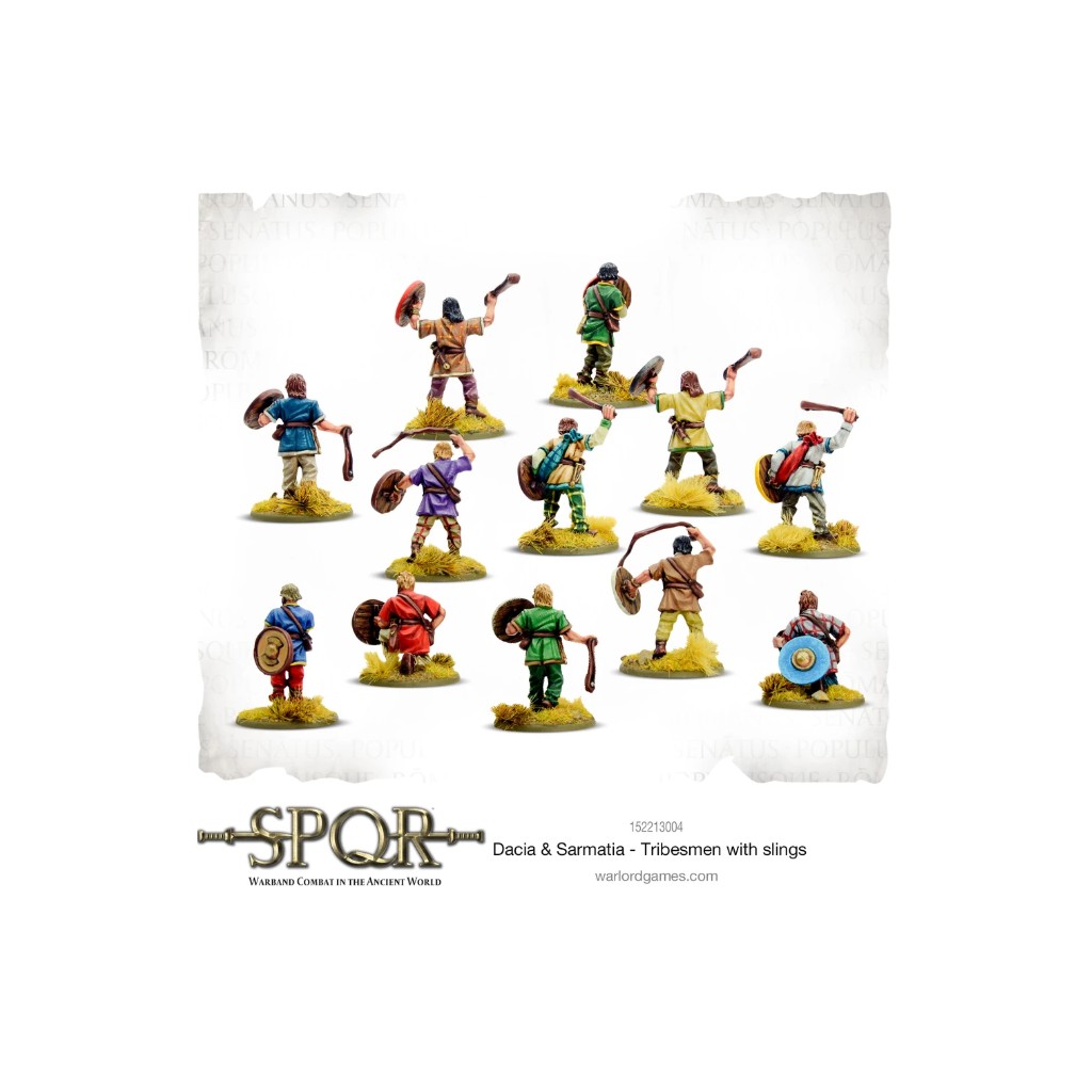 SPQR: Dacia & Sarmatia - Dacian Tribesmen with Slings