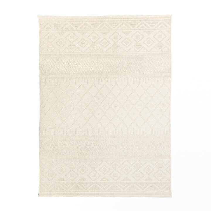 In- & Outdoorkleed - Dunes Geo Creme