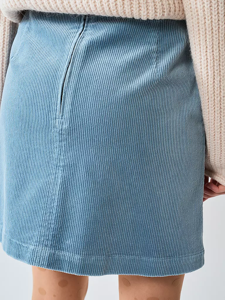 MARC O' POLO DENIM Minirock Corduroy blau