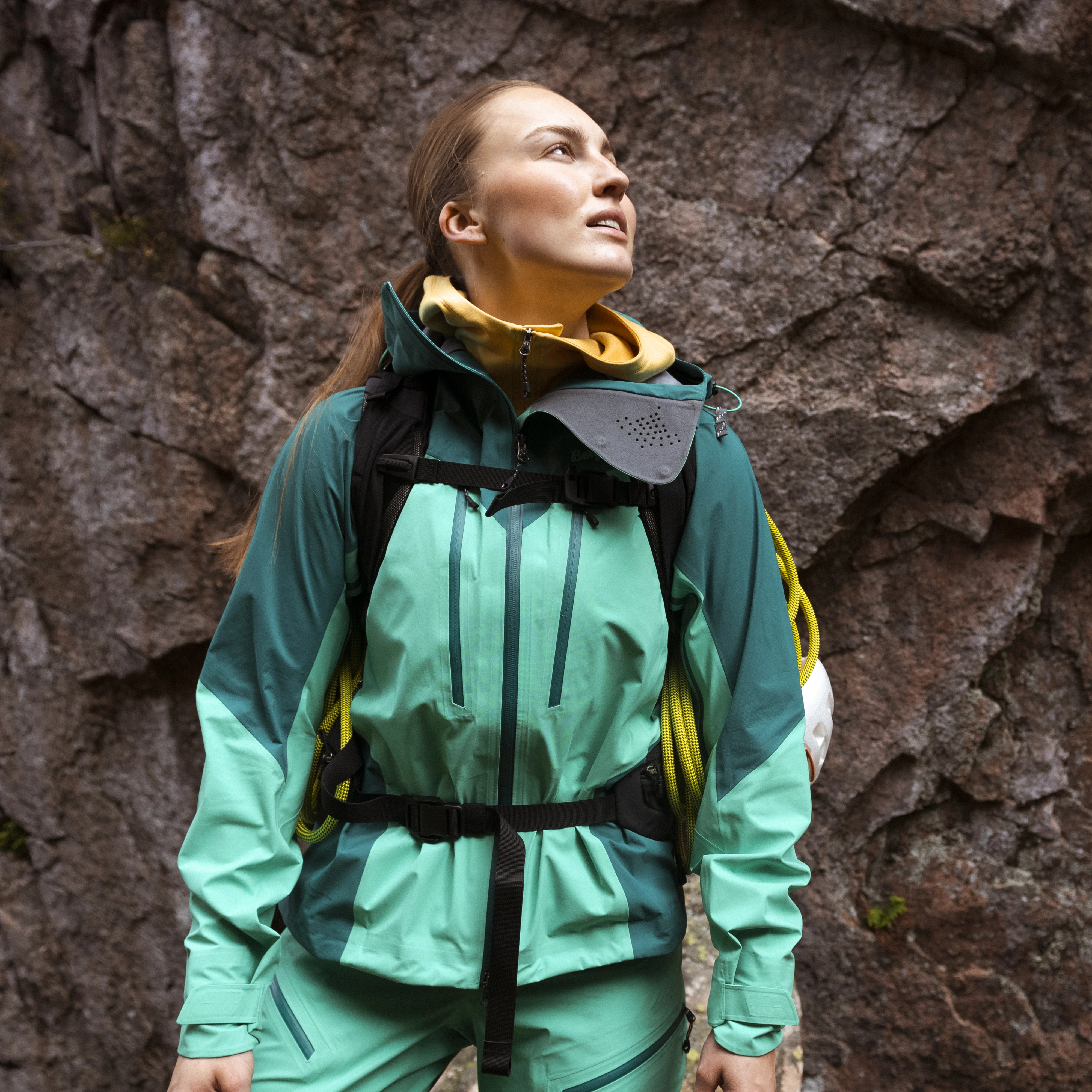 Tind 3L Shell Jacket Women Light Malachite Green / Malachite Green