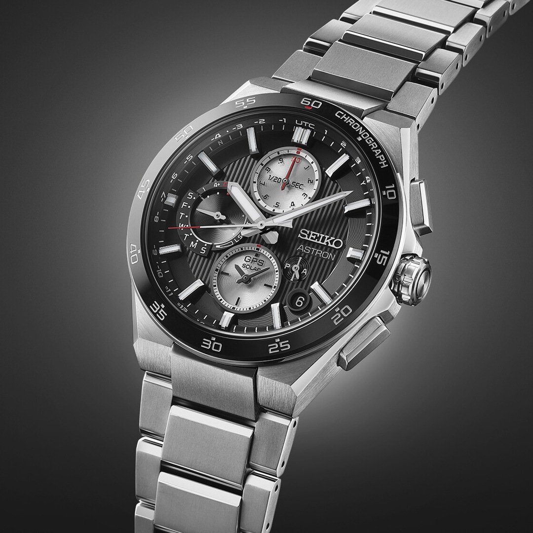 Seiko Astron 5X GPS Solar Dual Time Chronograph