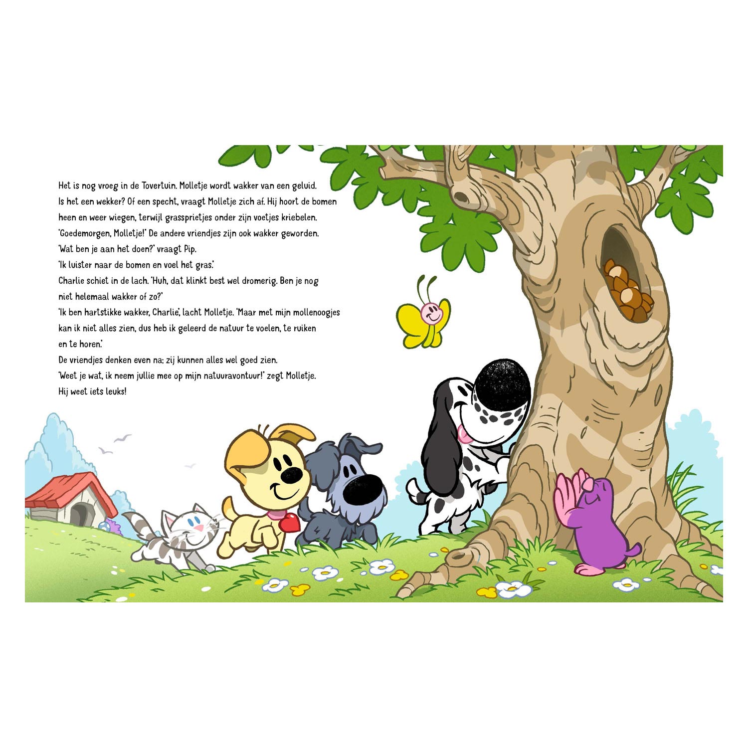 Woezel & Pip Natuuravontuur Voel- en Kijkboek