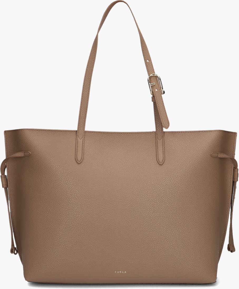taupe furla schoudertas ava l tote