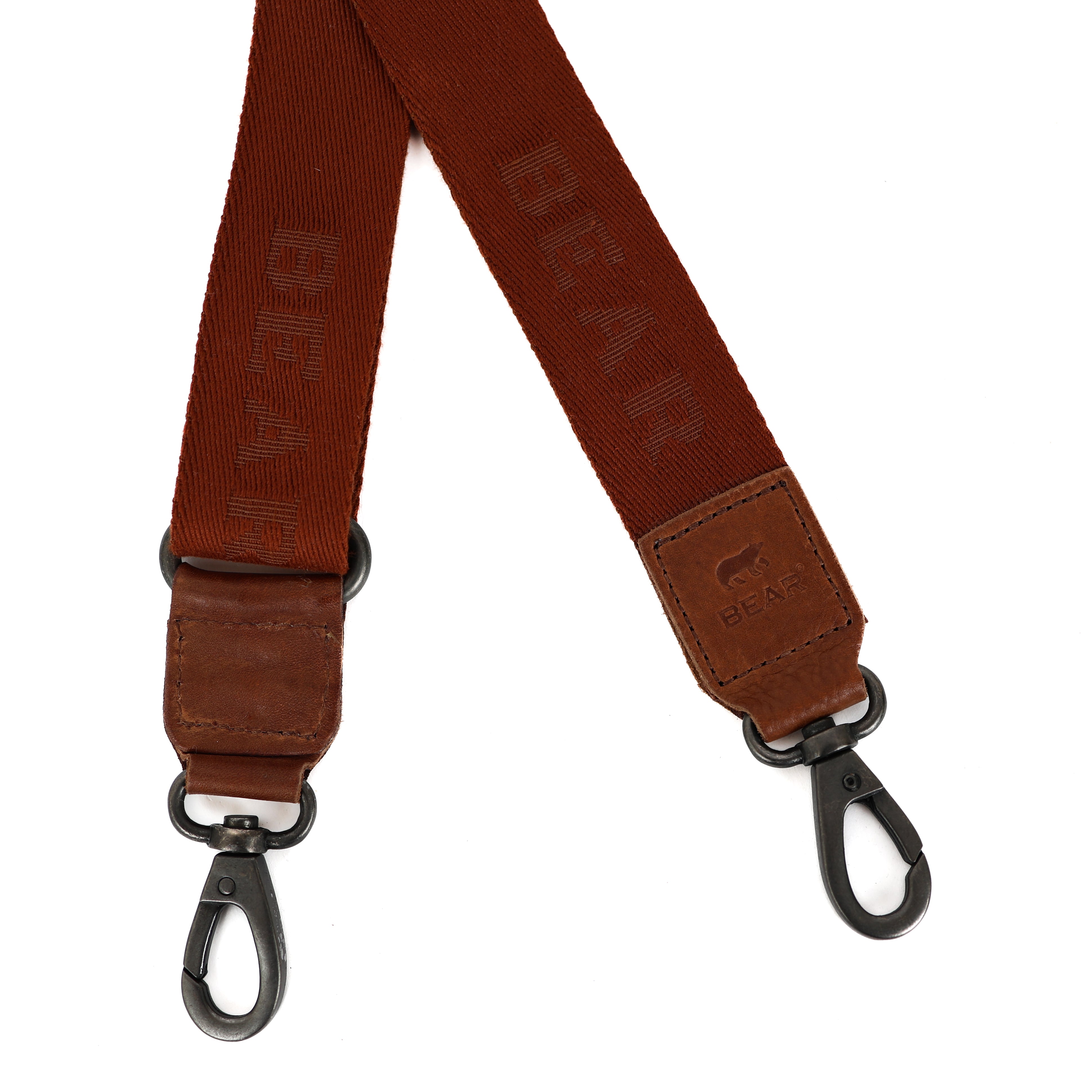 Bag strap 'Puck' cognac Cognac