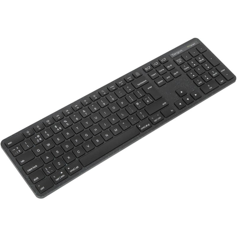 Targus EcoSmart AKB873FR clavier Universel RF sans fil + Bluetooth AZERTY Français Noir