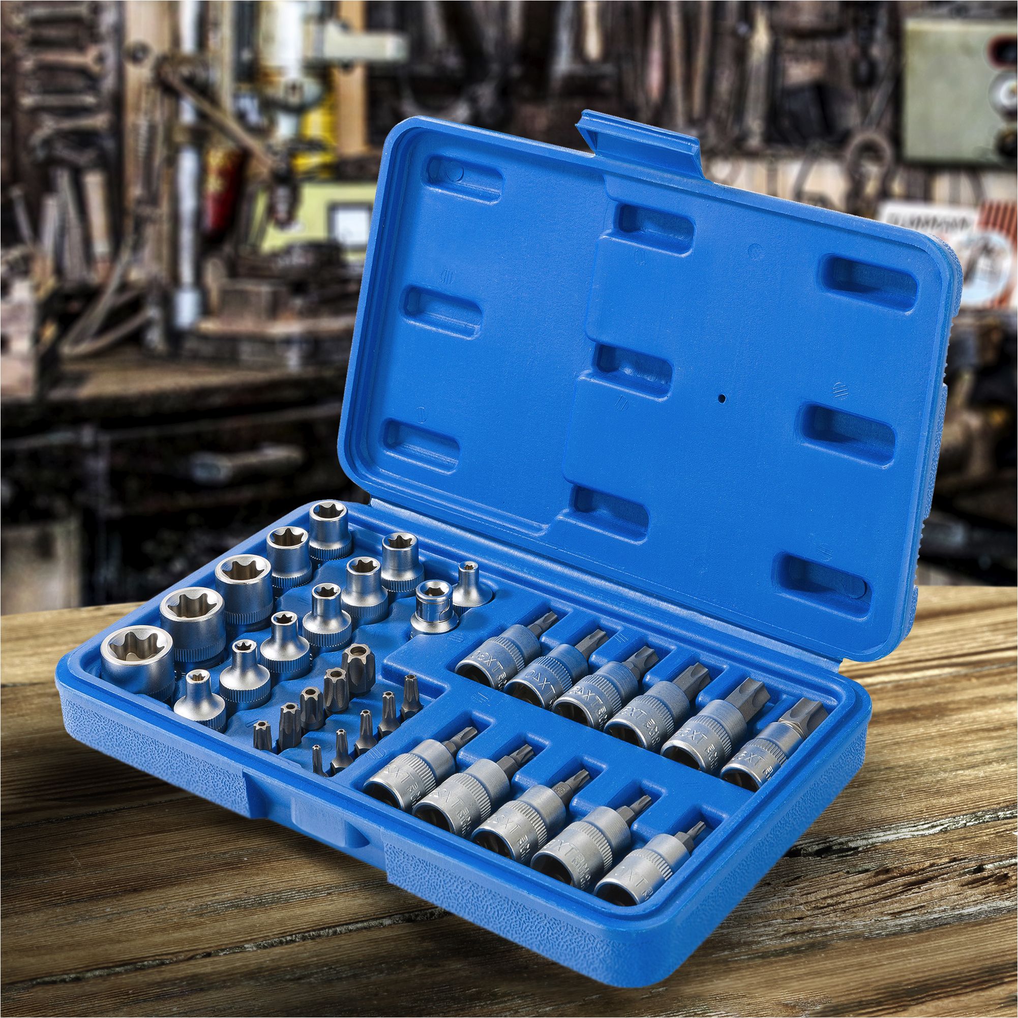 Außen Torx Nüsse 34-tlg