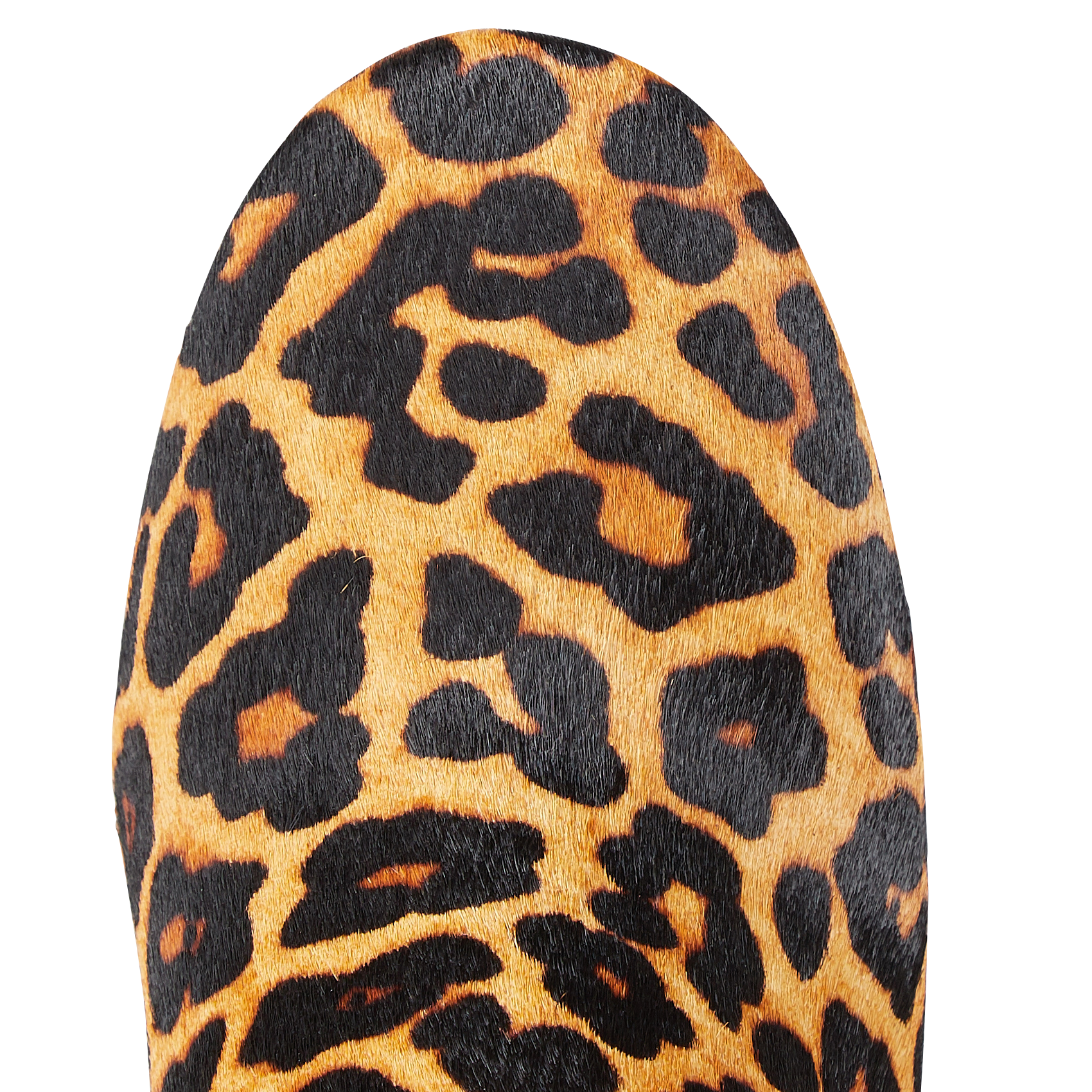 HEIDI BOOTIE - Bottines motif léopard en poil de vachette | Beige