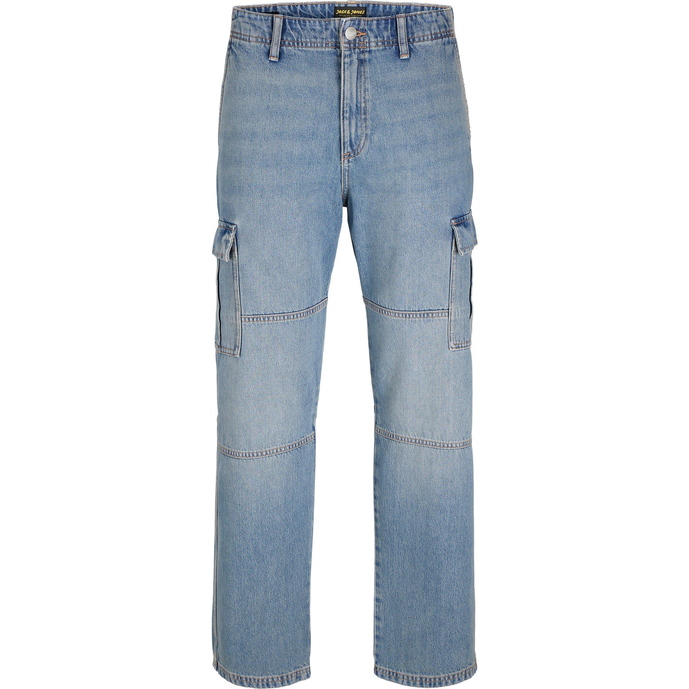 Jack and Jones Eddie Wide Leg Jeans Mens