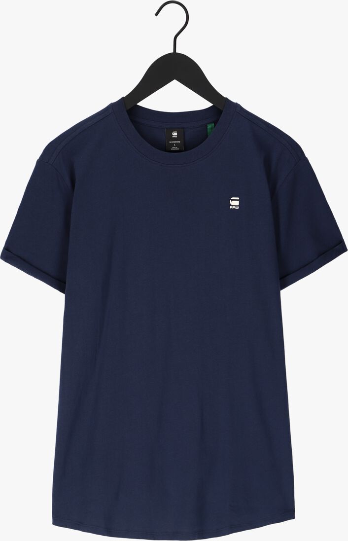G-STAR RAW donkerblauwe g-star raw t-shirt lash r t s/s