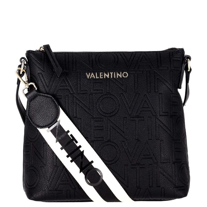 Valentino Bags Pansy Crossover Bag Black