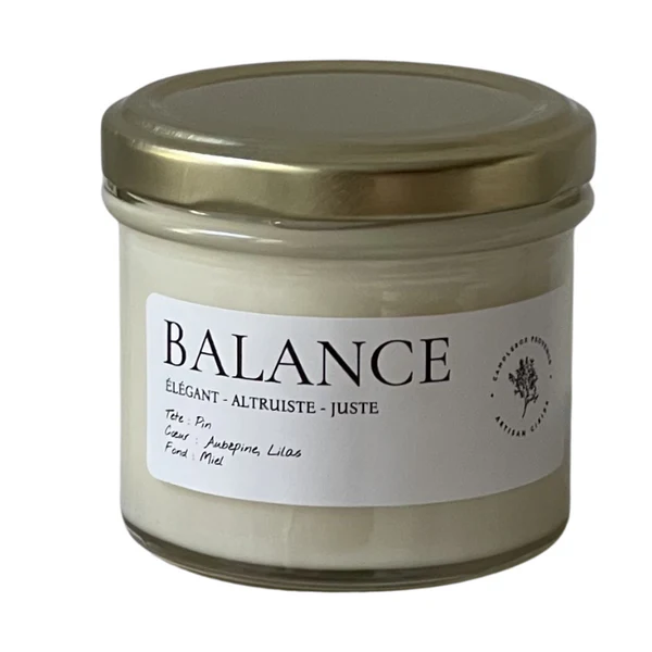 Candlebox provence Bougie Astro - Mon Balance 100g