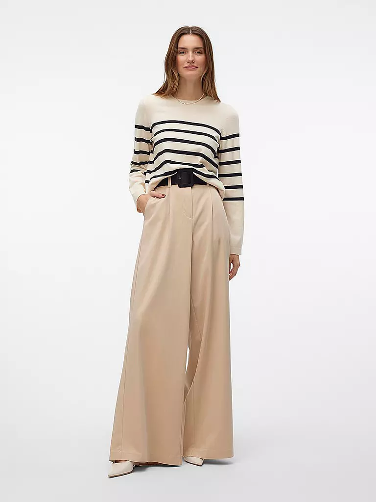 VERO MODA Pullover VMSABA creme