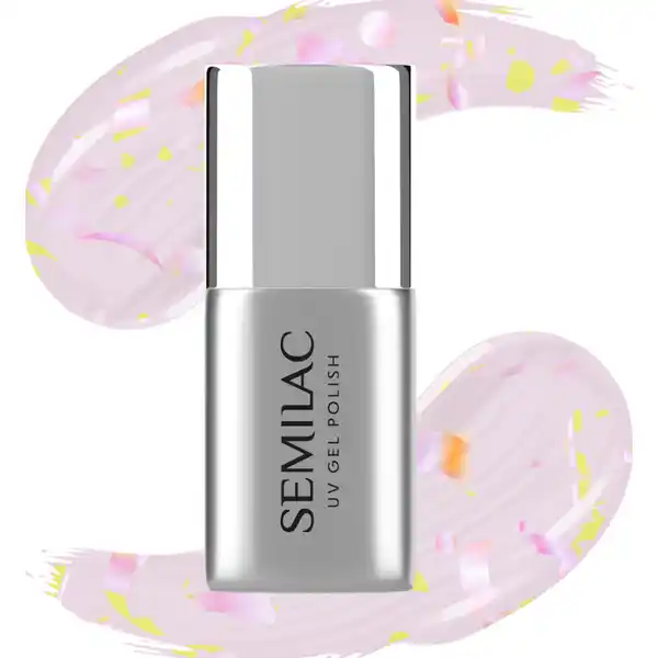 UV-Nagellack T26 No Wipe Matte Peach Galaxy