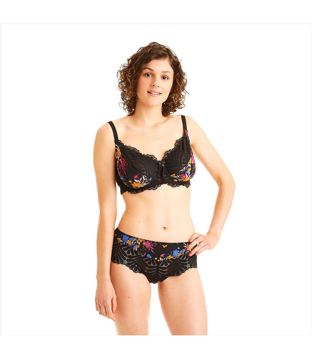Soutien-gorge grand maintien noir A Capella
