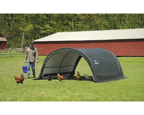 ShelterLogic weidetent 7,8 m² 260 x 300 cm groen