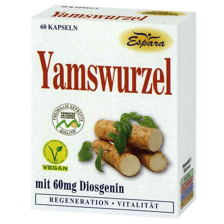 Yamswurzel Kapseln vegan, 60 St
