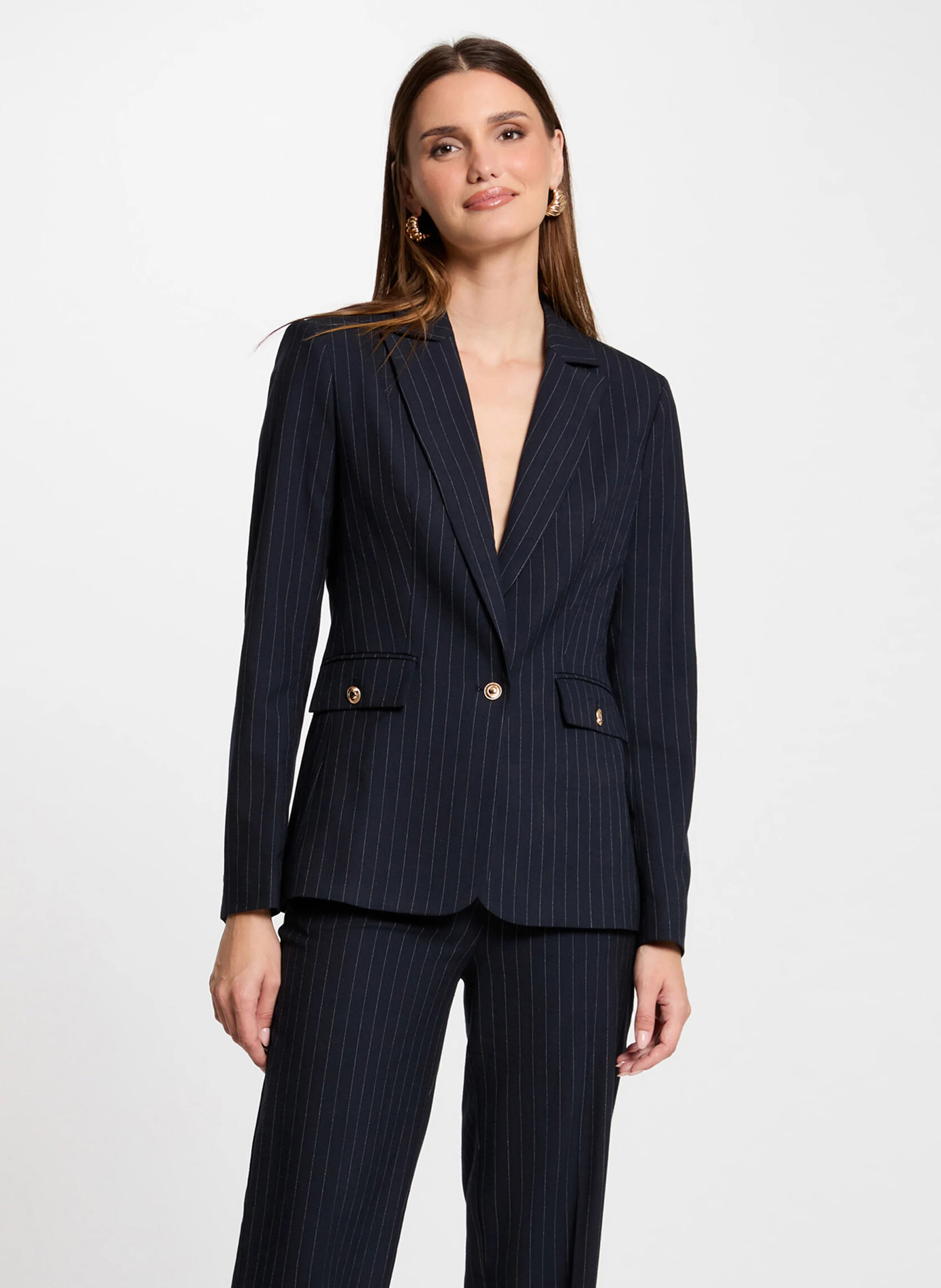 VLENO.F - Veste de tailleur| Bleu