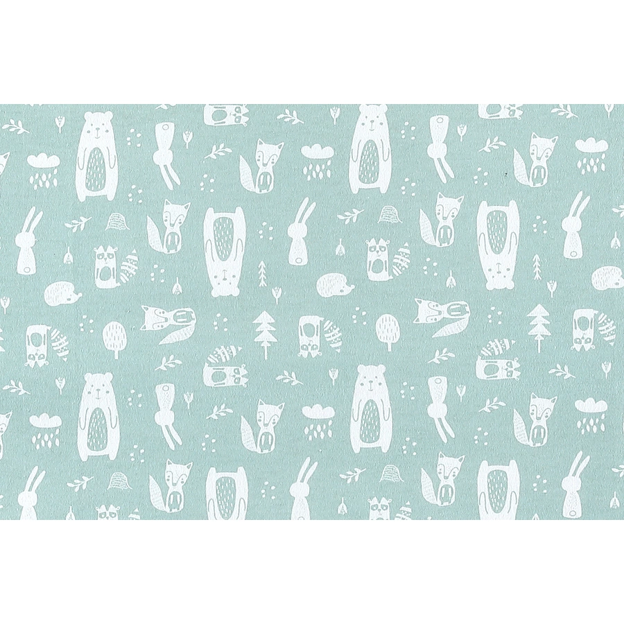 kindsgard Molton-Spucktücher handklad 4er-Pack mint