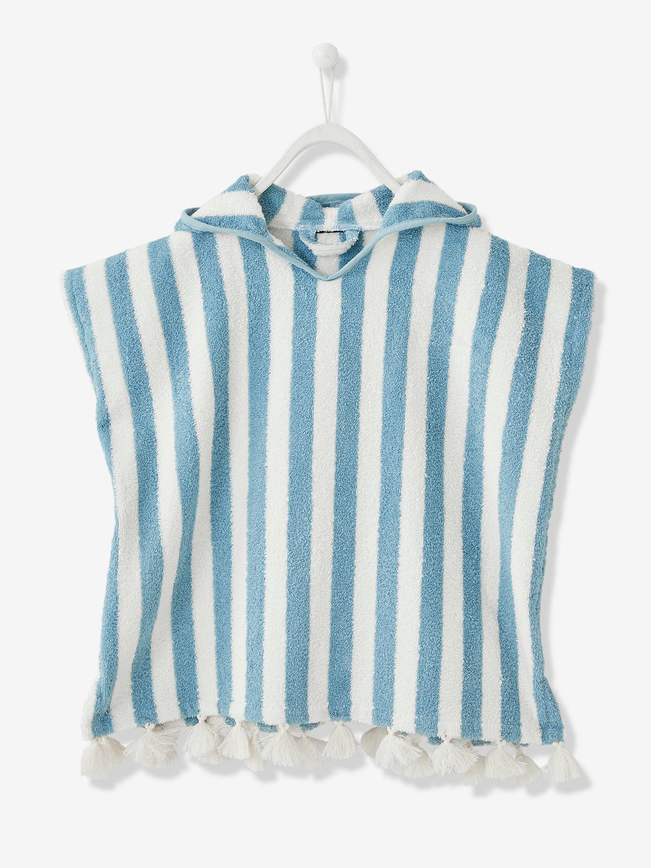 Poncho de banho personalizado para bebê, verde metálico médio